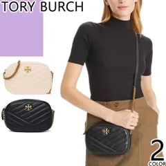トリーバーチ TORY BURCH バッグ ショルダーバッグ キラ シェブロン カメラバッグ レディース ブランド 斜めがけ 大人 軽量 上品 軽い 革 本革 黒 ブラック KIRA CHEVRON CAMERA BAG 152353
