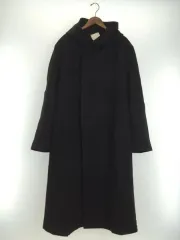 美品 ヨウジヤマモト 変形 ウール チェスターコート ブラック メンズ 美品 ヨウジヤマモト 変形 ウール チェスターコート ブラック メンズ