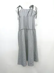 ◇ ◎ ●未使用● OLIVE des OLIVE タグ付き キャミソール 膝下丈 キャミソール ワンピース サイズS グレー レディース P 【1310020010910】