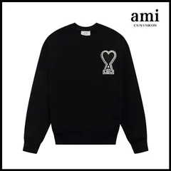AMI PARIS アミスウェット ロゴ ブラック S kazuhaさん