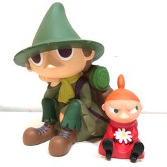 1210 ムーミン スナフキン リトルミー 貯金箱 2個セット Moomin グッズ