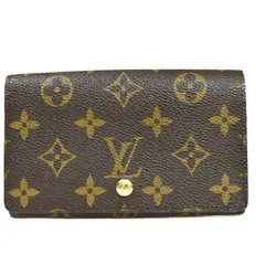 【中古】 ルイヴィトン LOUIS VUITTON ポルトモネ ビエ トレゾール L字ファスナー 二つ折り 財布 モノグラム レザー M61730 05AC652