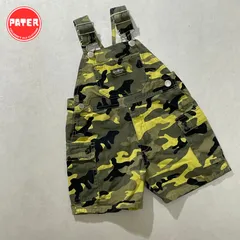【90cm】oshkosh オシュコシュ　迷彩　オーバーオール