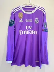 レアル・マドリード　ベイル　ユニフォーム　長袖 adidas レアルマドリード 15/16 ユニフォーム ホーム 長袖