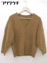 ◇ URBAN RESEARCH アーバンリサーチ 長袖 ニット セーター サイズOne ブラウン系 レディース  【1104060007531】