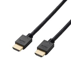 【新品・７営業日以内発送】エレコム ELECOM CAC-HD14E50BK3 HDMIケーブル ハイスピード 5m 4K 30Hz ARC テレビ パソコン ゲーム機対応 High Speed HDMI Cable ブラック CACH【沖縄離島販売不可】