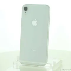 〔中古品〕 iPhoneXR 256GB ホワイト MT0W2J／A SIMフリー【262】