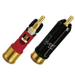 WBT RCAプラグ 4個1組 WBT0110CU RW 銅素材タイプ【新品未開封/完了品】