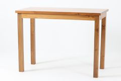【訳ありアウトレット品】チーク材天然木ワークテーブル　幅100cm　長方形☆北欧インテリア CHLOROS オリジナル家具アウトレット  オリジナル家具/600xRF-100x50-No1