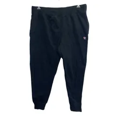Champion スウェットパンツ XL ブラック チャンピオン イージーパンツ リバースウィーブ ボトムス 古着卸 アメリカ仕入 2509-272
