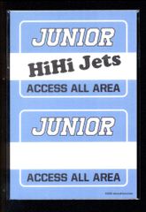 HiHi Jets ジャニーズJr.チャンネル ユニフォームレプリカ ステッカー