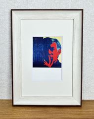 アンディ・ウォーホル☆デッドストック限定１枚◎新品額付☆マット付ポストカードフレーム◇Andy Warhol☆A4サイズ程度☆11