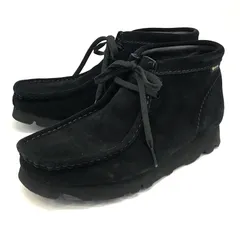 【倉吉店】 中古 Clarks | クラークス ローファー WallabeeBT GTX 21621 ブラック 25cm 【127】