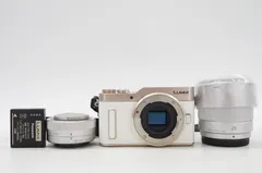 L231235)Panasonic パナソニック DC-GF10 LUMIX ダブルレンズキット ミラーレス一眼 カメラ