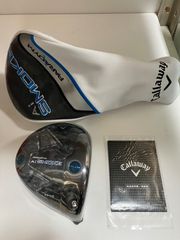 【新品】キャロウェイ パラダイムcallaway PARADYM Ai Smoke トリプルダイヤモンド　S  9度 ドライバー ヘッド単体　日本正規品