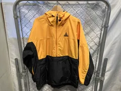 90s NIKE ACG アノラックパーカー サイズL イエロー×ブラック ナイキエーシージー 