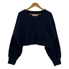 JANE SMITH ネイビー クロップドパーカー 38