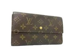 LOUIS VUITTON ルイ ヴィトン 長財布 モノグラム ポルトトレゾール インターナショナル M61215 ブラウン PVC×レザー ユニセックス ゴールド金具