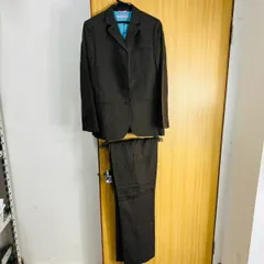 【❗️✨上品デザイン✨❗️】Paul Smith Women レディーススーツ上下セット　ブラウン×裏地ブルー 40サイズ