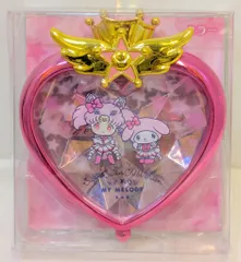 サンリオ セーラームーン×マイメロディ コンパクト型ミラー ちびムーンコンパクト