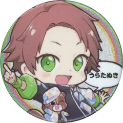 【中古】バッジ・ピンズ うらたぬき(SD/枠：虹) 缶バッジ/ホロ加工 「浦島坂田船! Live＆Live～RAINBOW～」 缶バッジくじ景品