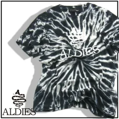 【新品】 ALDIES ／ アールディーズ　タイダイ Tシャツ 半袖 ユニセックス アウトドア キャンプ フェス 海 山 川 湖 水色 ブラック 黒 ホワイト 白 モノトーン ヘビ スネーク ｜ オールシーズンのサムネイル
