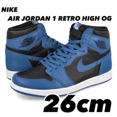 NIKE AIR JORDAN 1 RETRO HIGH OG ナイキ エア ジョーダン 1 レトロ ハイ OG DARK MARINA BLUE/BLACK/WHITE 555088-404 26cm