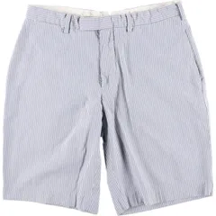 古着 ラルフローレン Ralph Lauren POLO by Ralph Lauren ストライプ柄 シアサッカーショーツ ハーフパンツ メンズw34相当/eaa527968