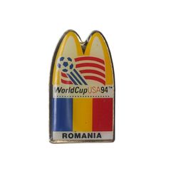1994年 FIFA ワールドカップ サッカー ROMANIA ピンズ マクドナルド