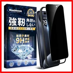 【セール中】 iPhone 15 Pro Max_覗き見防止 Blackboom For iPhone15 Pro Max ガラスフィルム 覗き見防止 iPho