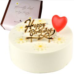 魔法洋菓子店ソルシエ センイルケーキホワイト クリームケーキ 4号 13.5cm 2～4人分【 バースデー 飾り付】 誕生日ケーキ 推し活 スイーツ