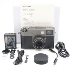 ■シャッター数700枚！新品同様■ FUJIFILM X half X-HF1 チャコールシルバー コンパクトデジタルカメラ 富士フィルム