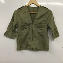 RETRO GIRL レトロガール ジャケット  ミリタリー 5分袖 ノーカラーのサムネイル