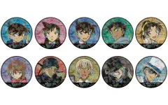 【中古】バッジ・ビンズ 全10種セット 「名探偵コナン トレーディング ホログラム缶バッジ Vol.1」