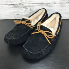 UGG Moccasins DAKOTA アグ モカシン ダコタ ブラック 黒 24 cm S/N 5612 CB00448
