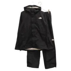 THE NORTH FACE (ザノースフェイス) HYVENT RAINTEX ハイベントレインテックス ナイロン ジャケット ナイロン パンツ セットアップ ブラック NP11816のサムネイル
