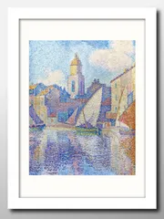 ポール・シニャック、St Tropez、海外版超希少レゾネ、新品額付 ポール・シニャック、St Tropez、海外版超希少レゾネ、新品額付