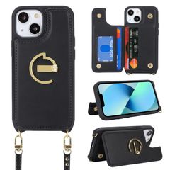 ショルダー iphone13mini スマホケース リング付き ケース ケース レザー ミニ アイフォン13 肩掛け mini iphone13 カード収納(アイフォン13ミニ miniケース 13 /あいふぉん13mini/いphone13mini/アイホン
