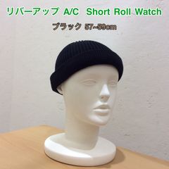 【新品未使用】リバーアップ　A/C Short Roll Watch　BLACK