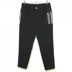 【美品】ダンスウィズドラゴン パンツ 夏(黒✖️白)メンズ 2(M)ゴルフウエア ダンスウィズドラゴン パンツ 夏(黒✖️白)メンズ 2(M)ゴルフウエア