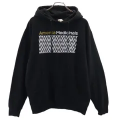 インディペンデント プリント 長袖 スウェットパーカー M ブラック INDEPENDENT 裏起毛 プルオーバー メンズ 古着 【231120】