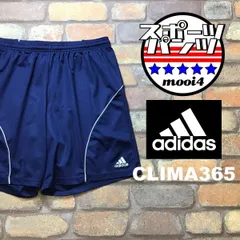 SP1-279★USA買付品 良品★クライマ365 全季節対応★【adidas アディダス】CLIAMA365 ショートパンツ【メンズ L】ネイビー スポーツ ジム ランニング 筋トレ USA古着