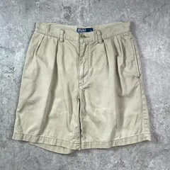90年代 Polo by Ralph Lauren ポロバイラルフローレン 2タック ワイド チノ ショーツ ショートパンツ  メンズW31 