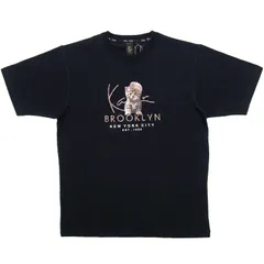 送料無料 カールカナイ 黒 252K1014 半袖 Tシャツ Karl Kani キャット 猫 ネコ バイカー ライダー ツーリング バイク モーターサイクル カジュアル ストリート メンズ MCF