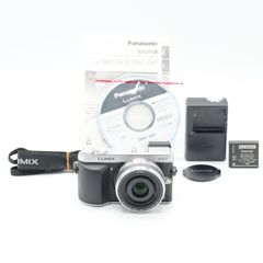 パナソニック ミラーレス一眼カメラ ルミックス GX7 レンズキット 単焦点レンズ付属 シルバー DMC-GX7C-S #4139