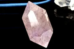 【１点物】ミルキー スーパーセブンアメジスト　40x21mm　両剣ポイント ルース _PC3675