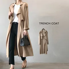 トレンチコート コート レディース 大きいサイズ ロング 秋冬 スプリングコート ロングコート ロングカーディガン 羽織り 薄手 トレンチ スプリング アウター ジャケット カーディガン カジュアル xzzhang61
