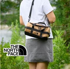 【新品 】 THE NORTH FACE ノースフェイス ホワイトレーベル ザノースフェイス ミニボストンバッグ ボディバッグ ボストンバッグ サンドブラウン