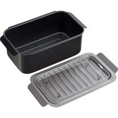 【人気商品】揚げ鍋 小さい スクエア 天ぷら鍋 お弁当 アミ付 少量 IH対応 和平フレイズ ポコフリット RB-2700のサムネイル