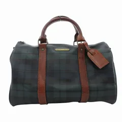 【美品】ラルフローレン ミニボストン レザー シボ革 ホースロゴ ブラウン POLO RALPH LAUREN ポロ・ラルフローレン ミニ ボストンバッグ